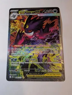 Mega Gengar ex 284/217 SIR Secret Pokemon Ascended Heroes NM & Pack Fresh - Image 2