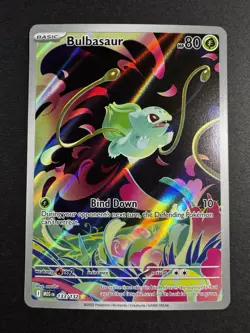 Pokemon TCG Mega Evolution Bulbasaur Card 133/132 English NM - Image 1