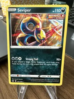 Pokemon TCG - Error Miscut - Crimp Error Seviper C/UC NM - Image 1