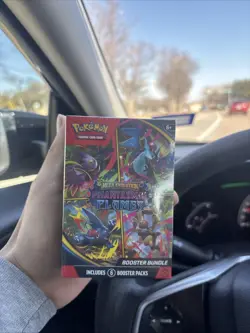 Pokemon TCG Mega Evolution Phantasmal Flames Booster Bundles New Sealed 6 Packs - Image 1