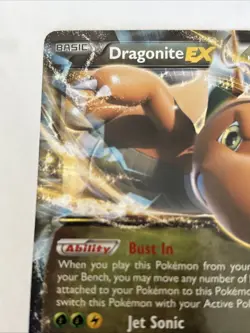Dragonite EX Ultra Rare Holo XY - Furious Fists 74/111 LP Pokemon TCG - Image 2