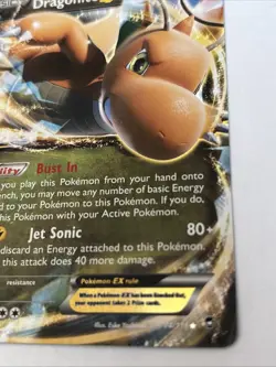 Dragonite EX Ultra Rare Holo XY - Furious Fists 74/111 LP Pokemon TCG - Image 4
