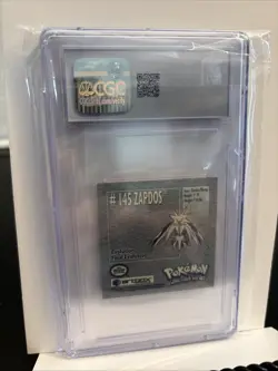 Zapdos Pokemon Sticker Series 1 (1999) CGC Gem Mint 10 - Image 2