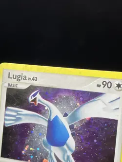 LUGIA LV. 43 POKEMON 14/132 SECRET WONDERS HOLO RARE HOLO BLEED ERROR - Image 4