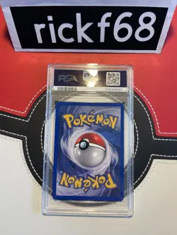 2002 POKEMON LEGENDARY COLLECTION 10 FLAREON-HOLO PSA 8 - Image 2