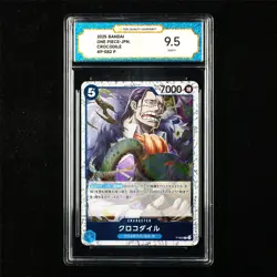 TQG 9.5 MINT+ 2025 One Piece JPN Crocodile P-082 P - Image 1