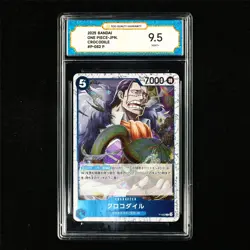 TQG 9.5 MINT+ 2025 One Piece JPN Crocodile P-082 P - Image 2