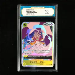 TQG 10 GEM MINT 2025 One Piece JPN Jewelry Bonney OP13-108 SR - Image 2