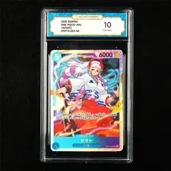 TQG 10 GEM MINT 2025 One Piece JPN Yamato OP13-054 SR - Image 1