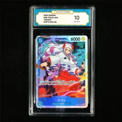 TQG 10 GEM MINT 2025 One Piece JPN Yamato OP13-054 SR - Image 2