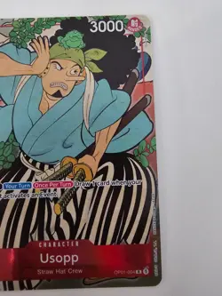 Usopp (English Version 1st Anniversary Set) OP01-004 One Piece Promotion TCG- NM - Image 4
