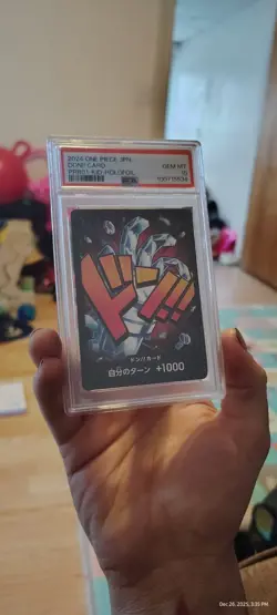 One Piece PRB-01 Eustass "Captain" Kid Holofoil DON!! Japanese PSA 10 - Image 1