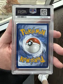 2025 POKEMON WHT EN-WHITE FLARE SPECIAL ILLUSTRATION RARE #166 RESHIRAM EX PSA 9 - Image 2