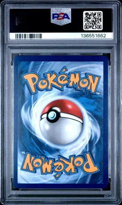 2025 POKEMON WHT EN-WHITE FLARE SPECIAL ILLUSTRATION RARE #166 RESHIRAM EX PSA 9 - Image 2