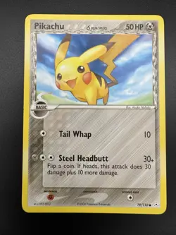 Pikachu 79/110 Holon Phantoms Delta Species Pokemon TCG Common 2006 - Image 3