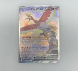 Ethans Ho-Oh EX 230/182 Destined Rivals Special Illustration Rare TCG Card - Image 1