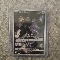 Pokemon Mewtwo 052 Scarlet & Violet Promo Holo Card English Basic 130 HP - Image 1