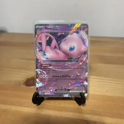 Pokemon TCG Mew EX 151/165 Scarlet & Violet Holo Double Rare Card NM Condition - Image 1