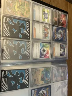 Pokemon Black Bolt Set Binder Not Complete Missing Cards Few Hits Included - Image 3