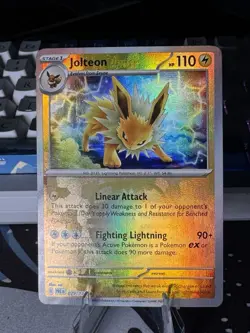 Pokemon TCG Prismatic Evolutions Jolteon Card Master Ball 29/131 - Image 1