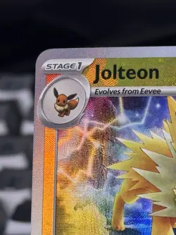 Pokemon TCG Prismatic Evolutions Jolteon Card Master Ball 29/131 - Image 2
