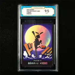 TQG 9.5 MINT+ 2025 One Piece JPN Don!! Card - Carrot #PRB-02 - Image 1