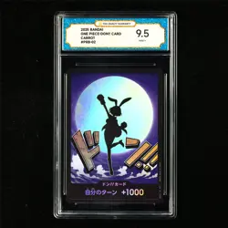 TQG 9.5 MINT+ 2025 One Piece JPN Don!! Card - Carrot #PRB-02 - Image 2