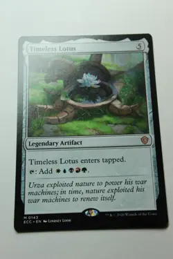 MTG Timeless Lotus x1- -Lorwyn Eclipsed Commander-Near Mint - Image 1