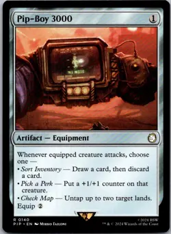 Pip-Boy 3000 R PIP #140 LP MTG Magic - Image 1