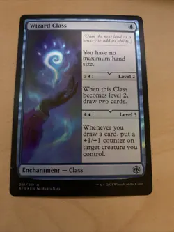 Wizard Class Adventures in the Forgotten Realms Foil - Image 1