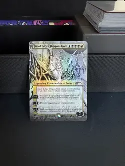 (Secret Lair) (Foil) (Borderless) Nicol Bolas Dragon God | NM | SLD #1246 | MTG - Image 1