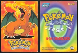 Pokemon TCG | Charizard #65 | Topps The First Movie Trading Cards | MP - Image 1