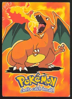 Pokemon TCG | Charizard #65 | Topps The First Movie Trading Cards | MP - Image 2