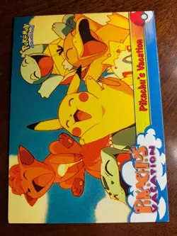 1999 Topps Pokemon Movie Edition Pikachu's Vacation (U Pick) (Updated 8/26/25) - Image 2