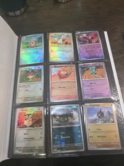Binder of Various Pokemon Cards all holo/reverse lots of pokeball and masterball - Image 1