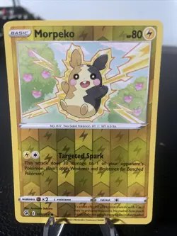 Pokemon TCG Morpeko Fusion Strike 109/264 Reverse Holo Common - Image 1