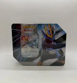 Pokemon TCG Empoleon V Strikers Factory Sealed 5-Pack Tin - Image 1