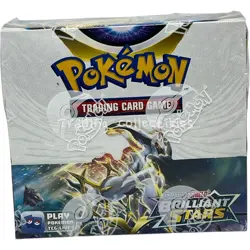 Brilliant Stars Pokemon Booster Box - Sword & Shield - Factory Sealed with case - Image 2