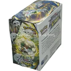 Brilliant Stars Pokemon Booster Box - Sword & Shield - Factory Sealed with case - Image 3