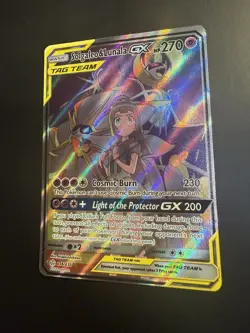 Pokemon TCG-Solgaleo & Lunala GX 216/236 Cosmic Eclipse Full Art - Image 3