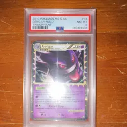Pokemon Gengar Prime Holo Triumphant 94/102 Ultra Rare PSA 8 English TCG - Image 4