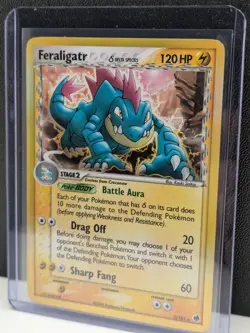 Feraligatr 2/101 Delta Species EX Dragon Frontiers 2006 Holo Pokemon TCG 2/101 - Image 1