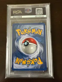 2002 POKEMON EXPEDITION #2 AMPHAROS-Holo FOIL PSA 7 - Image 2