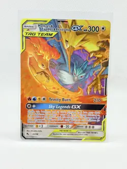 Pokemon TCG Moltres Zapdos Articuno GX 44/68 Hidden Fates NM/Mint Condition - Image 1