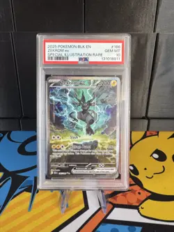 Pokemon Zekrom ex Black Bolt Special Illustration Rare 166/086 PSA 10 Gem Mint - Image 1