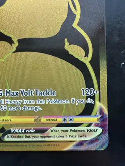 Pokemon Pikachu Lost Origin VMAX Gold Holo TG29/TG30 (NM) - Image 5