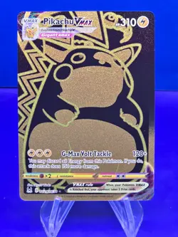 Pokemon Pikachu TCG Lost Origin VMAX Gold Holo Card TG29/TG30 2022 NM! - Image 1