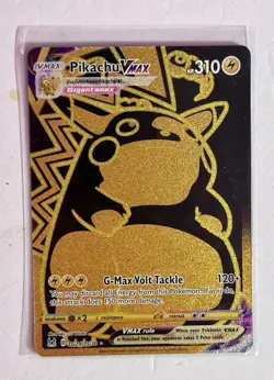 Pokemon Pikachu TCG Lost Origin VMAX Gold Holo Card TG29/TG30 2022 NM! - Image 1