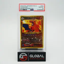 Charizard #006 Japanese Neo 2 Promo Reverse Holo 2000 Pokemon PSA 10 - Image 1