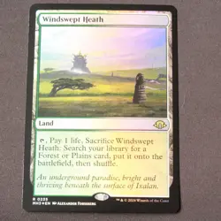 Windswept Heath FOIL 235 MTG Modern Horizons 3 (MH3) Rare NM - Image 1